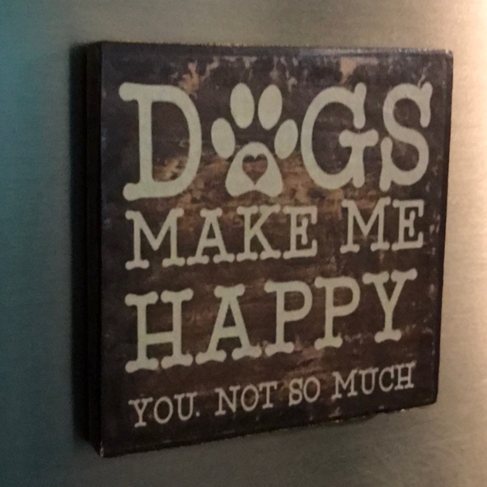 Wood Sign Magnet - Picture 1 of 2